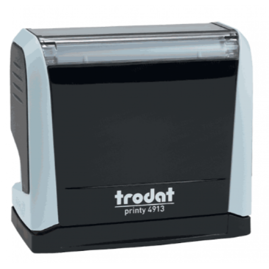 TRODAT ΣΦΡΑΓΙΔΑ 58x22mm PRINTY 4913 ΠΑΣΤΕΛ ΜΠΛΕ